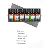 Sginpot White Noise Sound & Flame Aromatherapy Sleep + Natural essential oil set